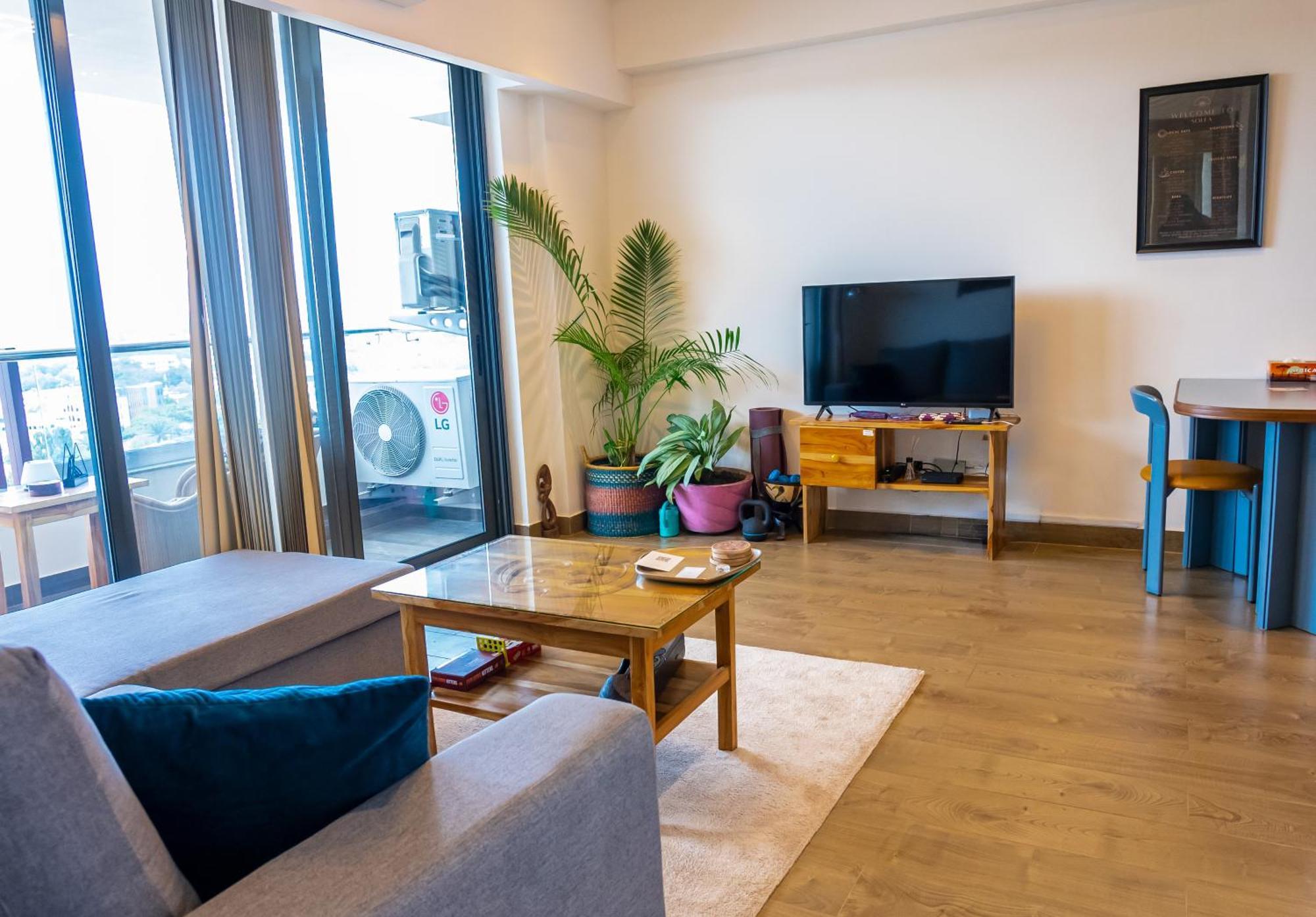 Solea 1 Bedroom Apartment - Central, Comfortable, Cozy, Balcony, Pool, Gym Akra Zewnętrze zdjęcie